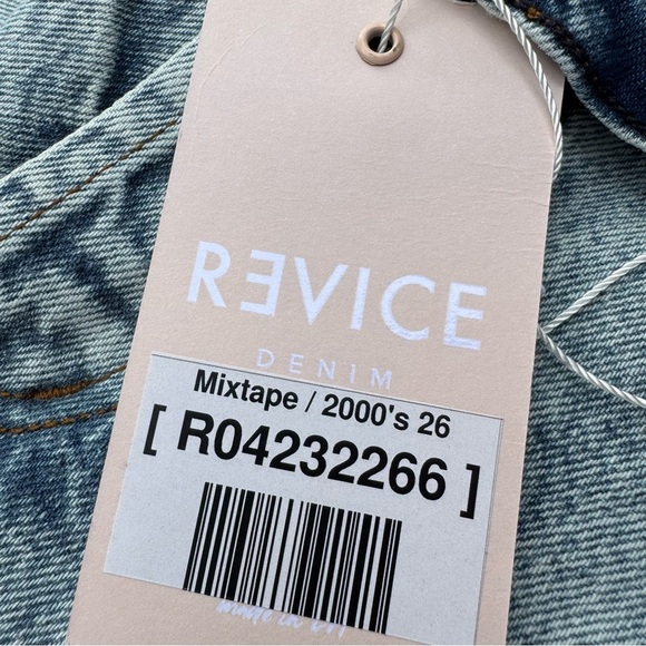 REVICE Men's Light Gray Straight Jeans - Picture 6 of 14